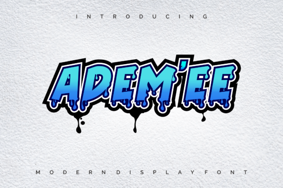 Ademee Font: A Bold Display Choice for Designers
