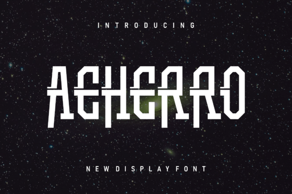 Aeherro Font for Modern Campaign Creativity