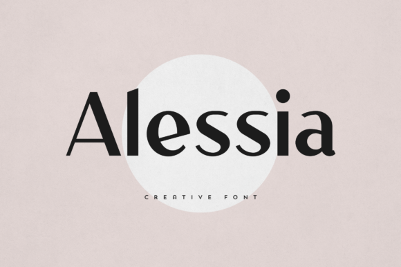 Alessia: The Elegant Display Font That Elevates Branding