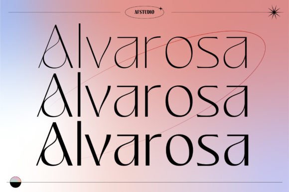 Alvarosa: The Elegant Serif Font for Modern Editorial Design