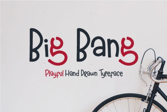Big Bang: A Playful Handwritten Display Font for Digital Brands