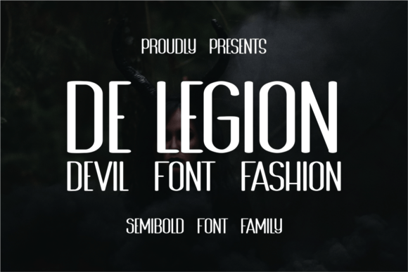 De Legion Devil: A Premium Display Font for Bold Web Design