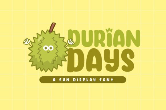 Durian Days: The Perfect Creative Font for Playful Branding