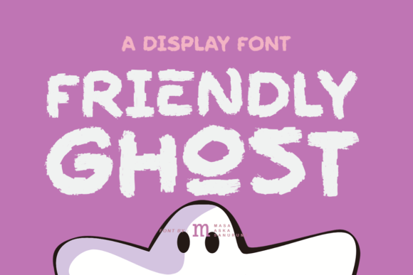 Friendly Ghost: A Unique Display Font for Editorial Design