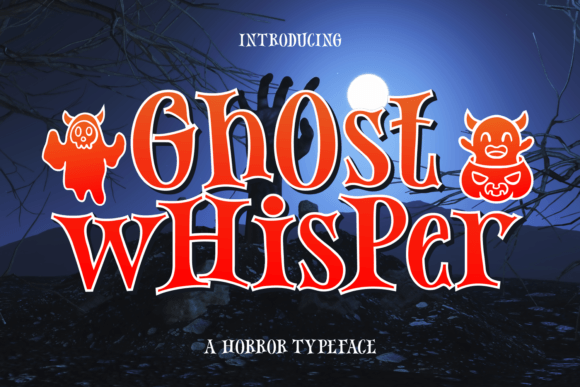 Ghost Whisper: A Spooky Display Font for Mysterious Branding