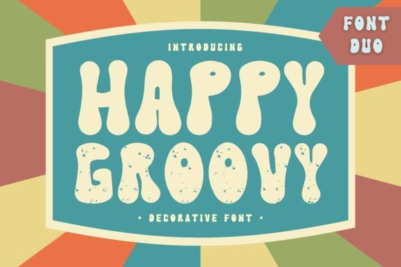 Happy Groovy: The Ultimate Retro Display Font
