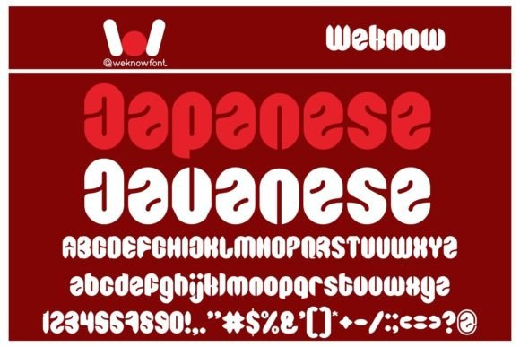 Japanese Javanese: The Premium Display Typeface for Scroll-Stopping Campaigns