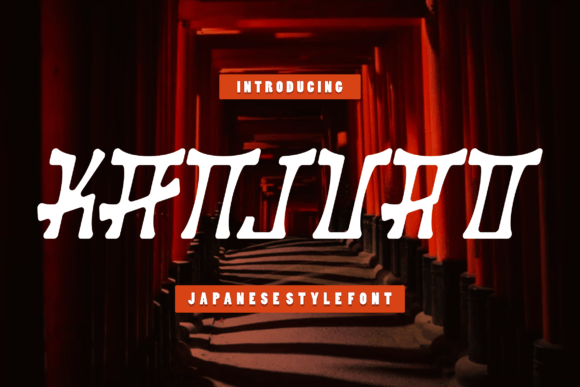 Kanjuro: A Modern Display Font for Creative Makers