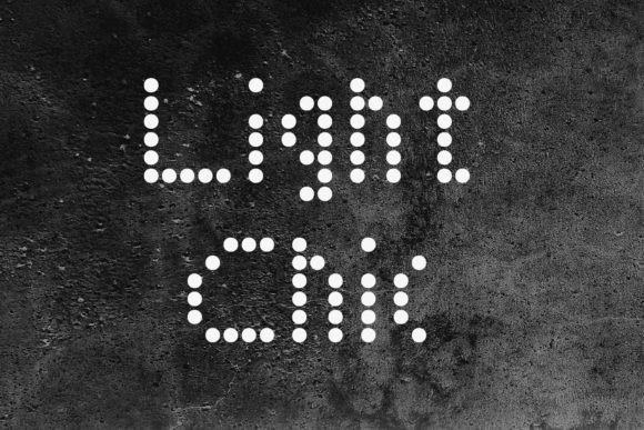 Light Chic Font for Creative Craft Projects