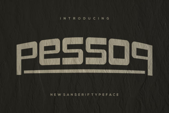 Pessoq: The Modern Display Font for Professional Branding
