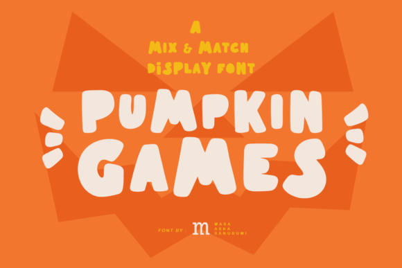 Pumpkin Games Display Font for Eye-Catching Campaigns