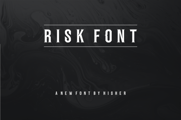 Risk: A Dynamic Display Typeface for Modern Editorial Design