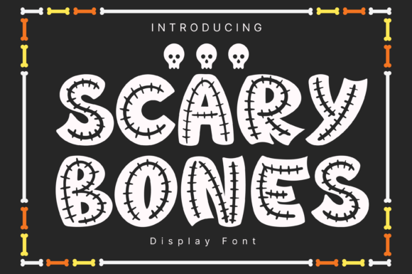 Scary Bones: The Ultimate Spooky Display Font