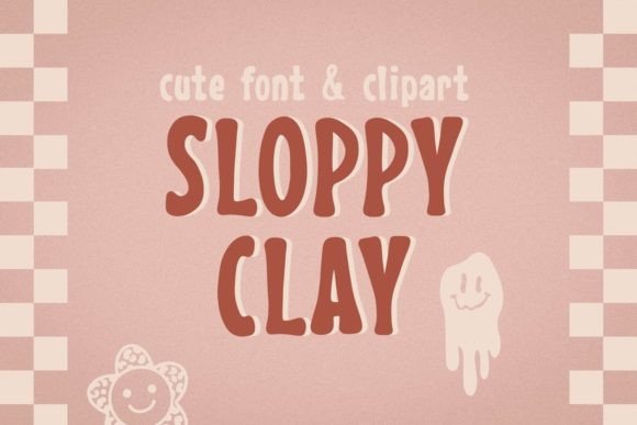 Sloppy Clay Font for Creative Branding and Social Media Designs