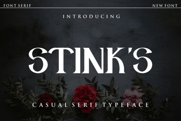 Stink s: A Versatile Serif Font for Craft Creations
