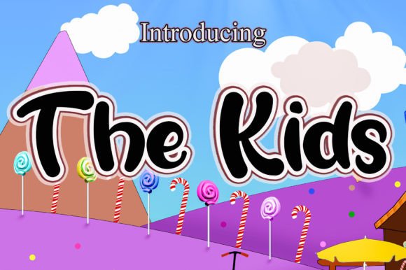 The Kids Font for Eye-Catching Children’s-Themed Designs
